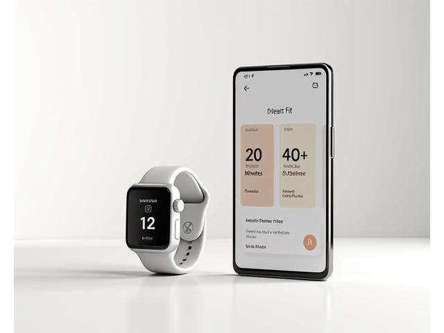 Google Fit logo a smartfón s Wear OS
