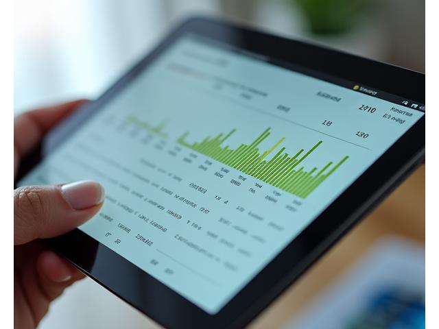 Graf variability srdcovej frekvencie na displeji aplikácie
