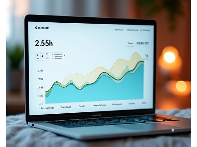 Dashboard so zobrazením úrovne stresu a tipmi na zníženie
