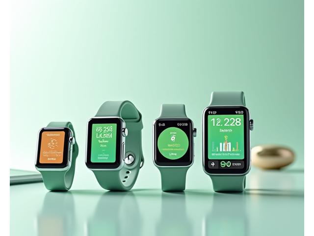 Rôzne smart hodinky a fitness trackery zobrazené na displejoch s prepojenou mobilnou aplikáciou Života Spark