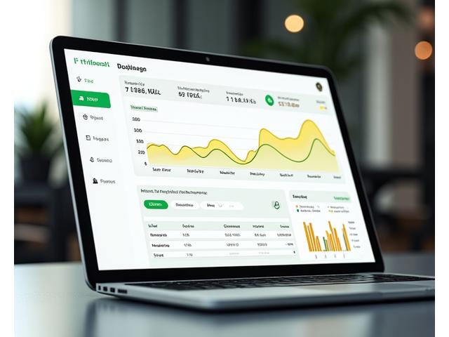 Interaktívny fitness dashboard zobrazujúci grafy váhy, telesného tuku a míľniky pokroku.